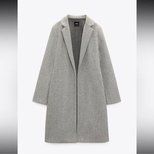 Zara Women's Gray Trench Coat